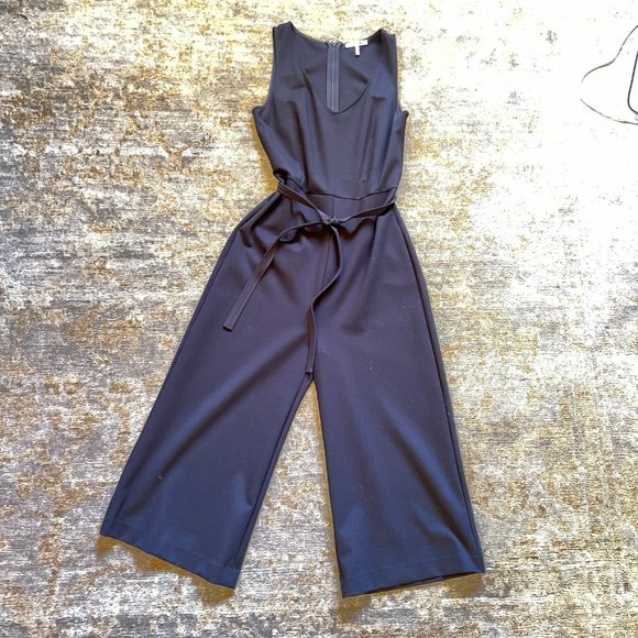 Three Dot Back Ponte Jumpsuit M - Picture 5 of 12